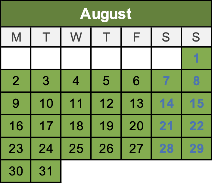 August 2017