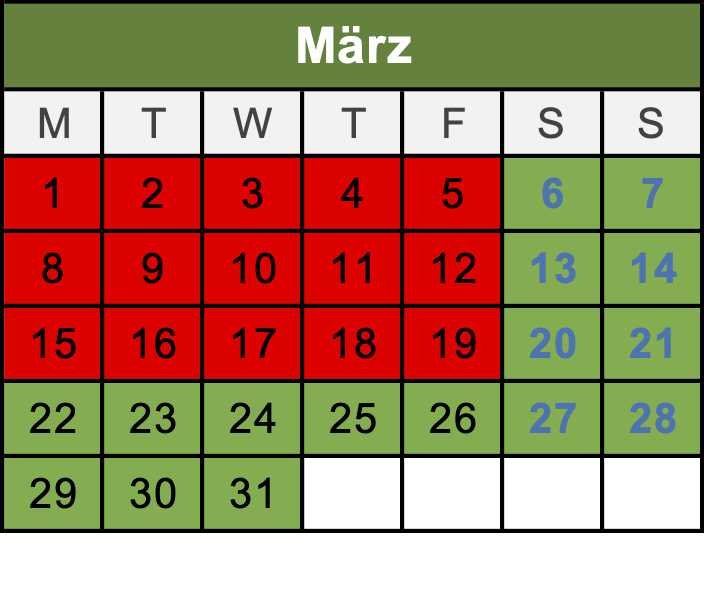 März 2027