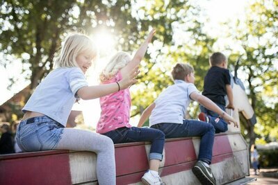 Affenspielplatz-Pferd-mit-Kindern