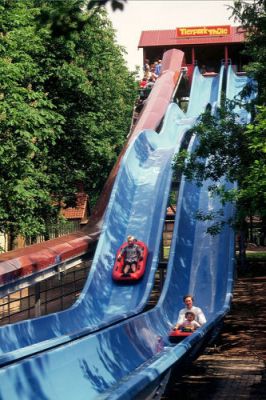 Schlauchboot -rutsche